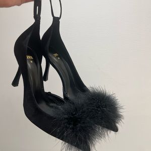Zara Black heels size 7.5